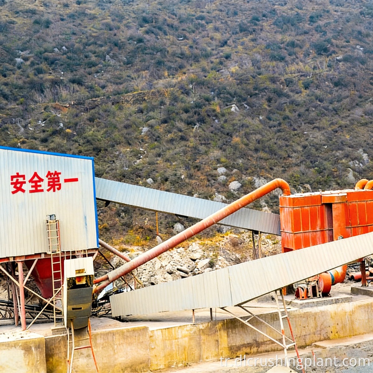 Kum Çakıl Derecelendirme Üretim Hattı Sand Gravel Grading Production Line